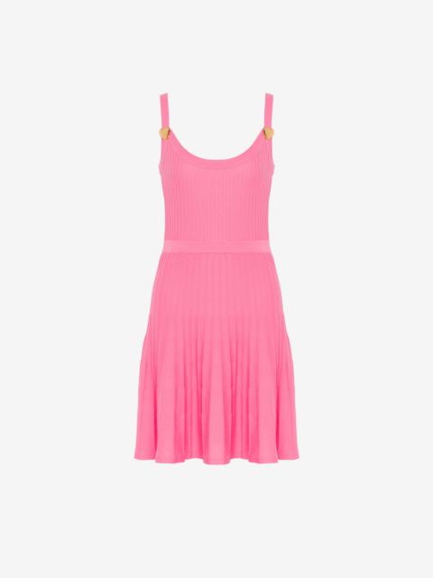 Moschino HEART BUTTONS KNITTED DRESS