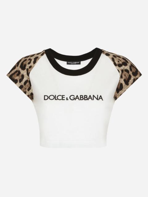 Short-sleeved T-shirt with Dolce&Gabbana logo