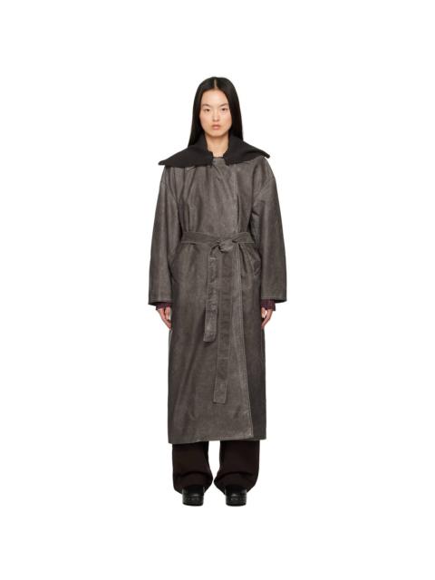 Our Legacy Brown Court Coat