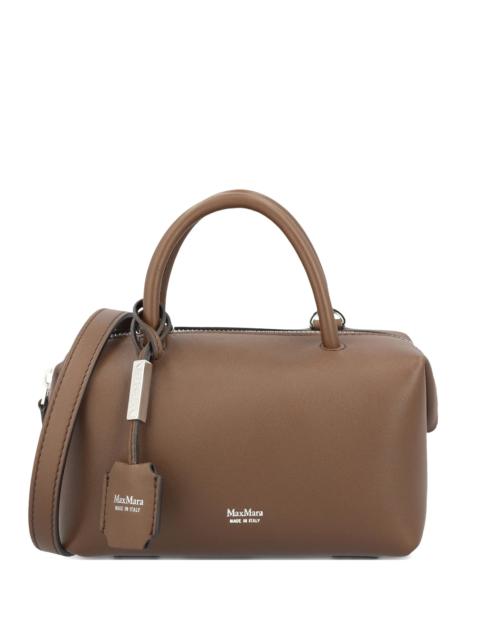 Max Mara Max Mara Holdalls Padlock-detail Leather Tote Bag