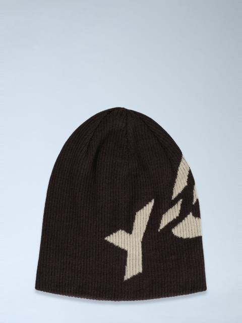 Y-3 Graphic Logo Beanie Hat