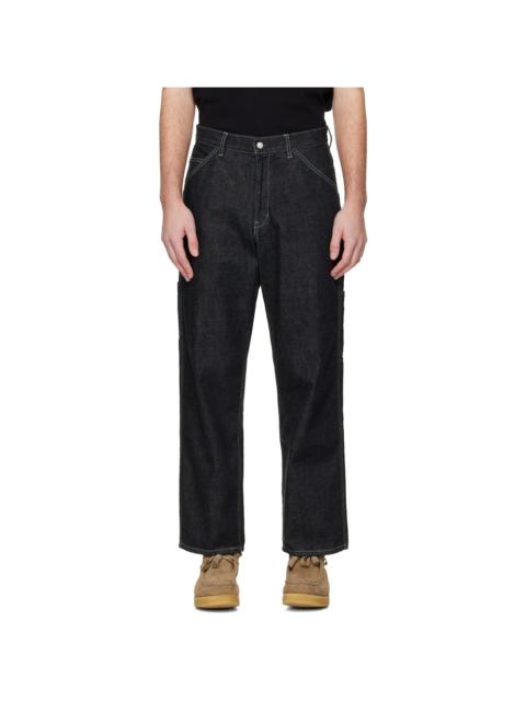 NEIGHBORHOOD Black Painter Jeans