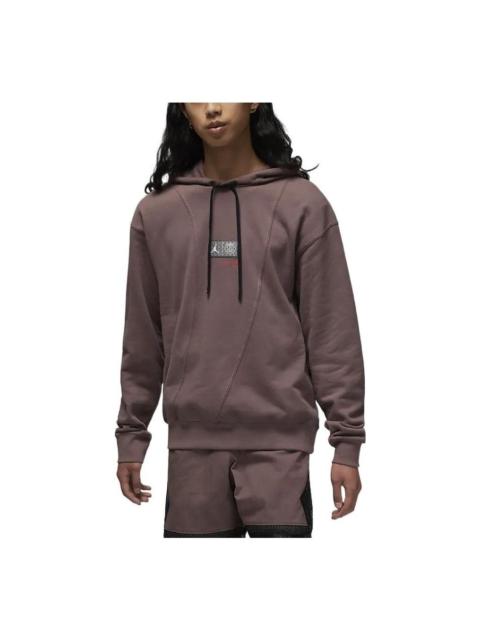 Jordan Air Jordan Paris Saint Germain Pullover Hoodie 'Plum Eclipse Bright Crimson' DM3097-291