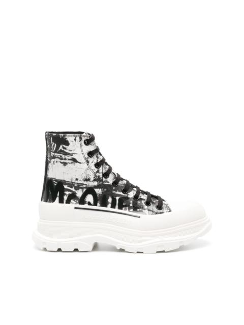Alexander McQueen Tread Slick ankle boots