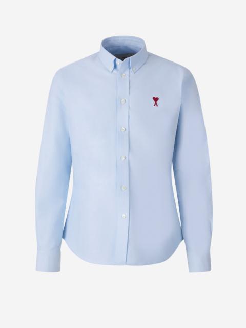 AMI Paris LOGO BUTTON-DOWN SHIRT