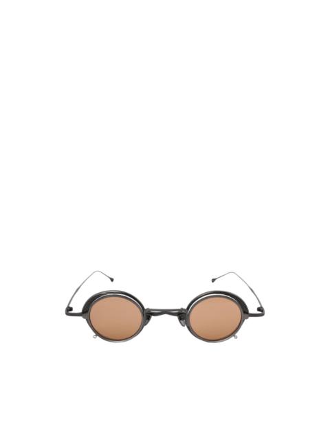RIGARDS x Ziggy Chen Vintage round-frame clip-on glasses