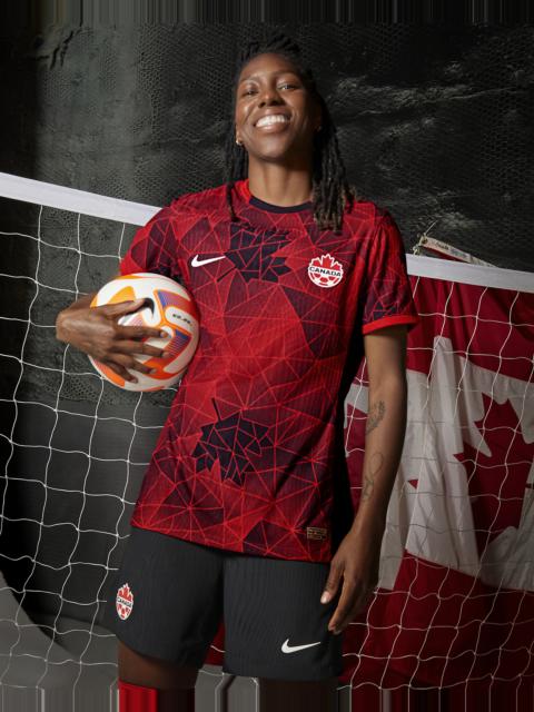 Canada 2023 Stadium Home Nike Women's Dri-FIT Soccer Jersey