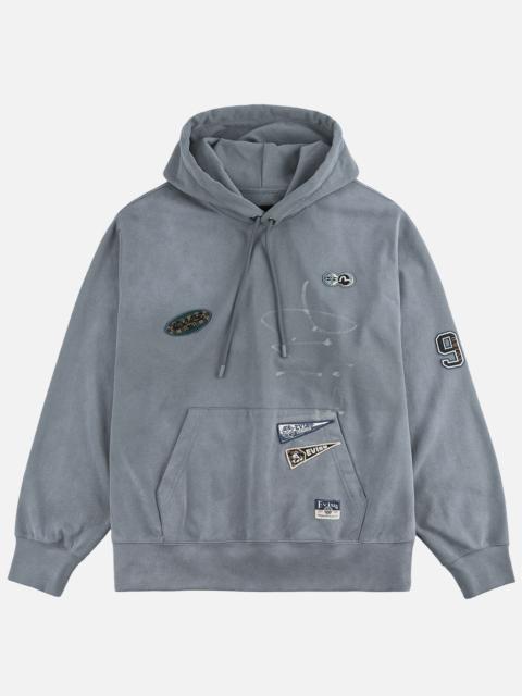 EVISU Fortune Embroidered Badges Hoodie