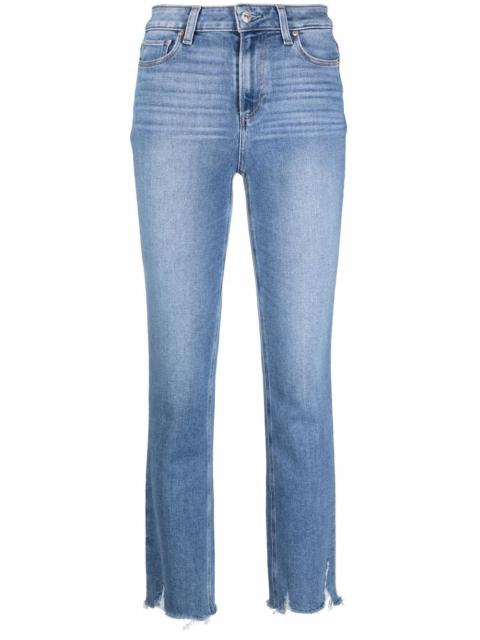 PAIGE mid-rise straight-leg jeans