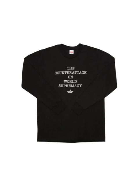 Supreme Supreme UNDERCOVER/Public Enemy Counterattack L/S Tee Black