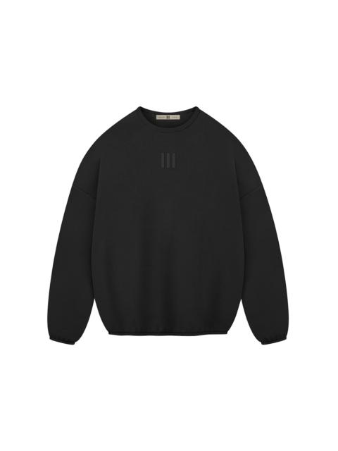 Fear of God Fear of God Athletics Suede Fleece Crewneck Black