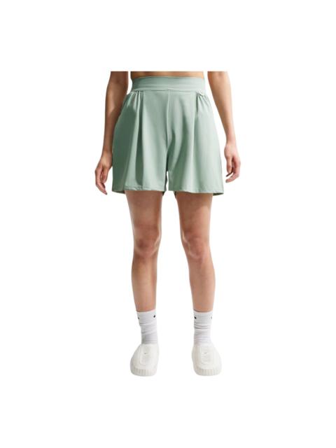 Nike (WMNS) Nike 24.7 Perfect Stretch Dri-Fit High-Waisted Shorts 'Steam Dutch Green' IB9185-006