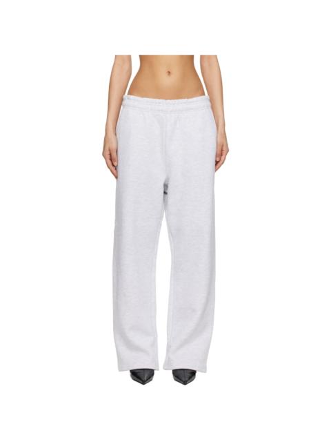 entire studios Gray Straight Leg Sweatpants