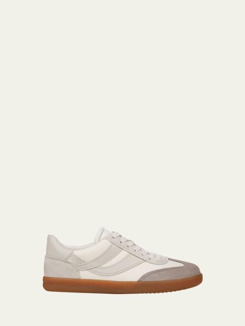 Vince Oasis Mixed Leather Retro Sneakers