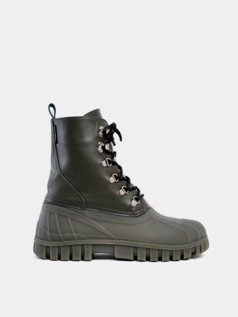 Stutterheim Patrol Boot Leather Green