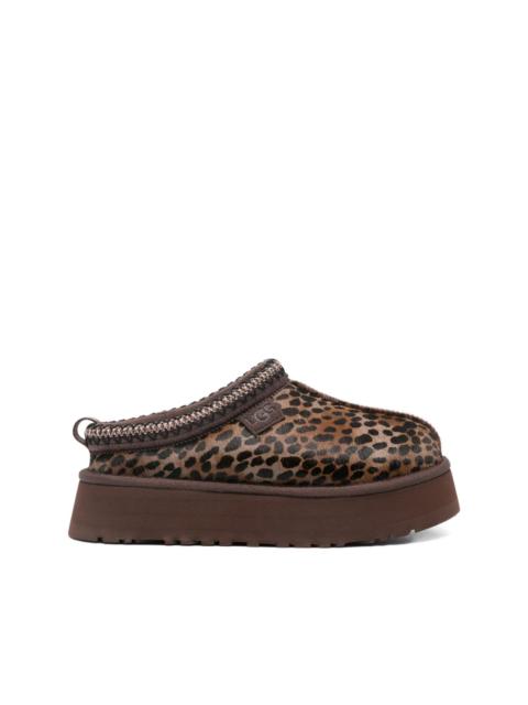 UGG Tazz Caspian leopard-print platform mules