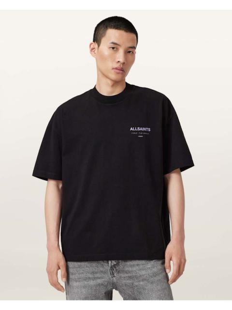 ALLSAINTS UNDERGROUND OVERSIZED CREW NECK T-SHIRT