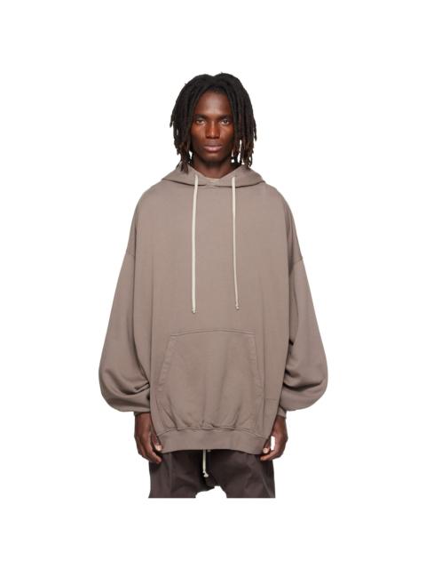 Rick Owens DRKSHDW Gray Tower Hun Hoodie