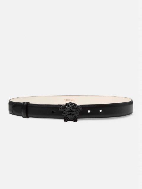 VERSACE La Medusa Leather Belt