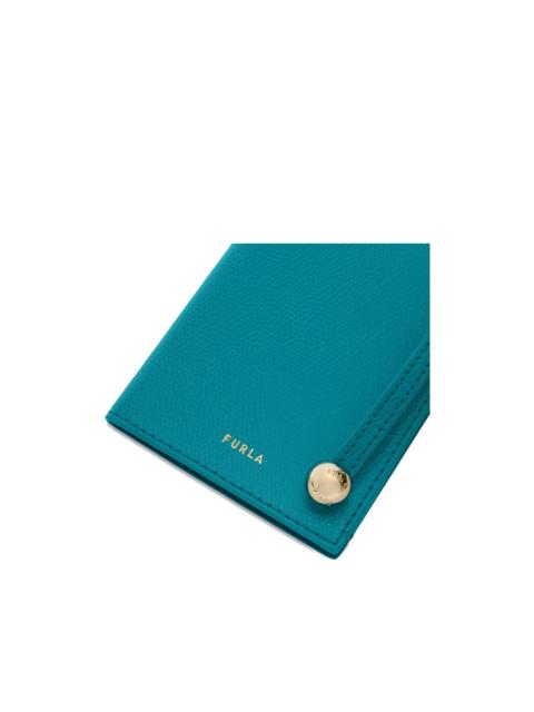 FURLA wristlet logo wallet