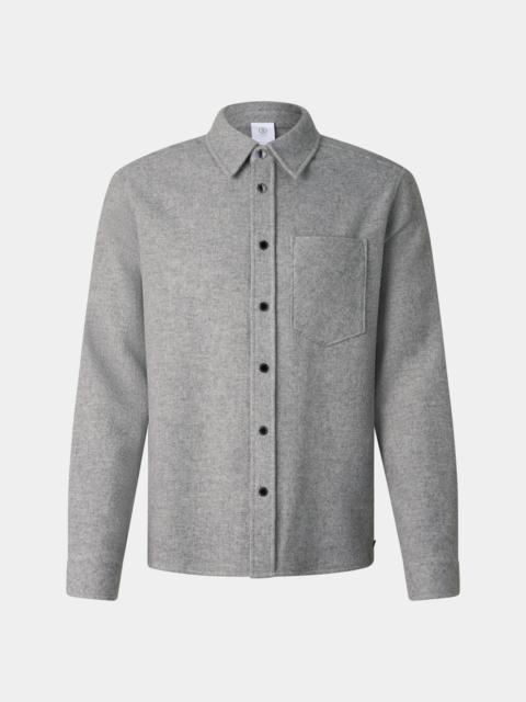 BOGNER Benji Cashmere Shirt in Gray