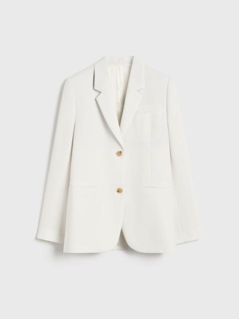 Tailored suit jacket off white
