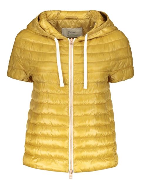 Herno short-sleeve puffer jacket