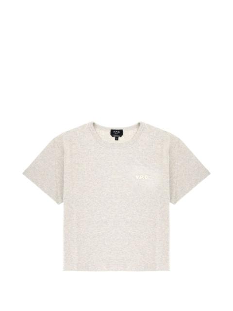 A.P.C. logo T-shirt