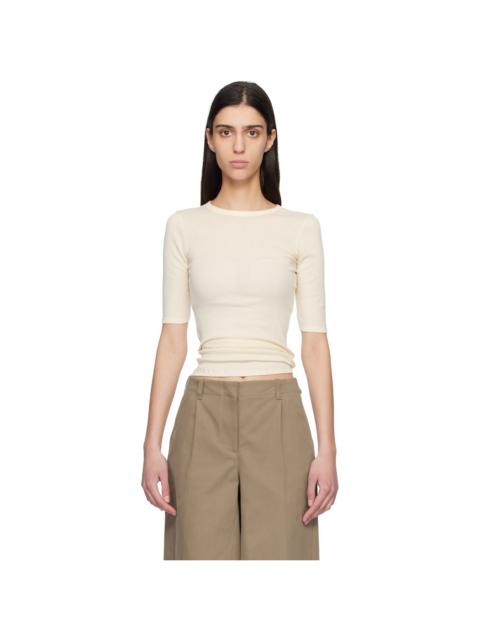 FLORE FLORE Off-White Anna T-shirt