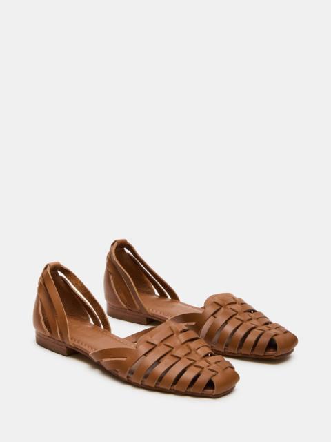 STEVE MADDEN MEDLIN TAN LEATHER