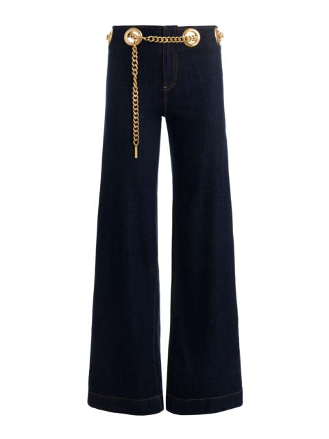 Alice + Olivia JASPER CHAIN BELT JEAN