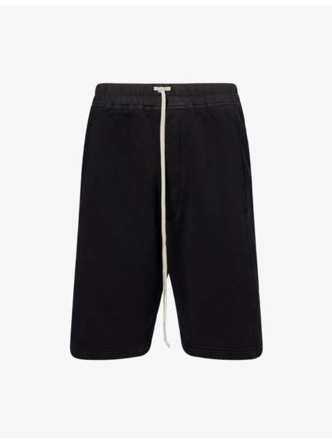 Rick Owens DRKSHDW Pusher Drawstring Cotton-Jersey Shorts