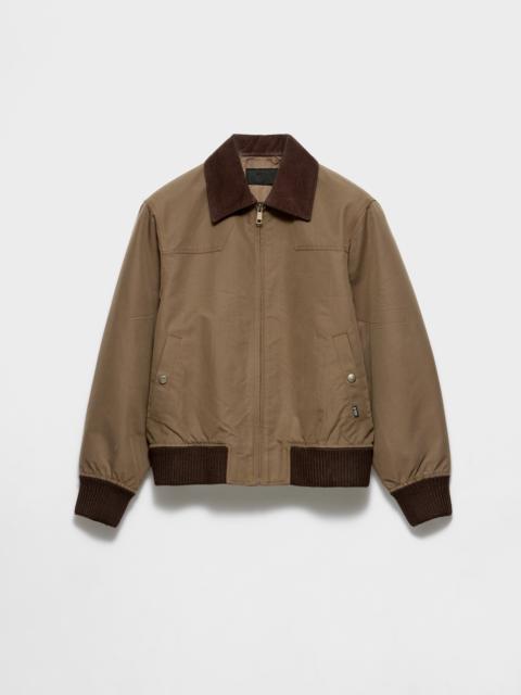 Prada Denim blouson jacket