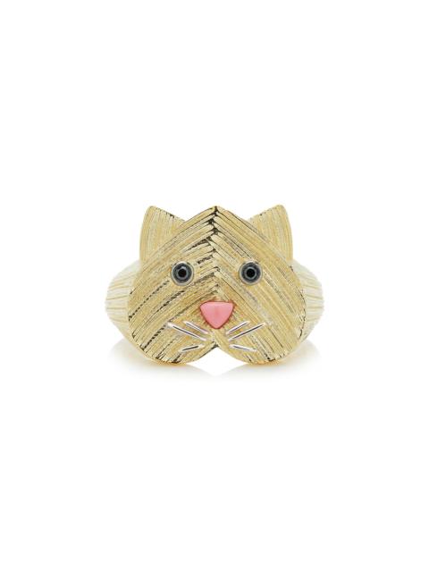 Yvonne Léon Cat Ring gold