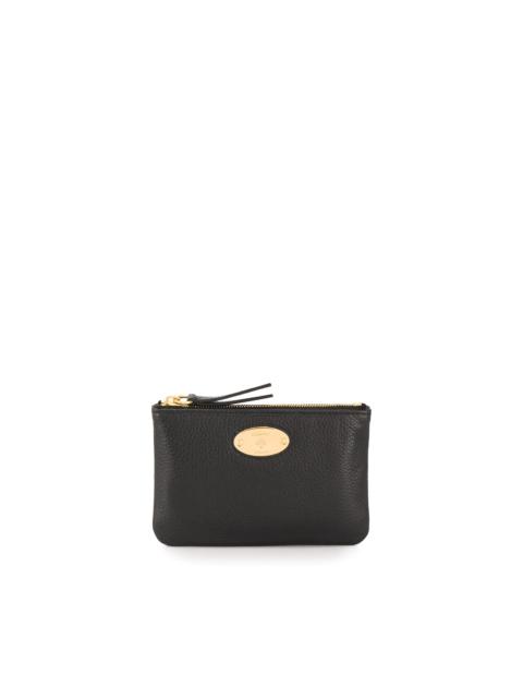 Mulberry logo plaque coin pouch