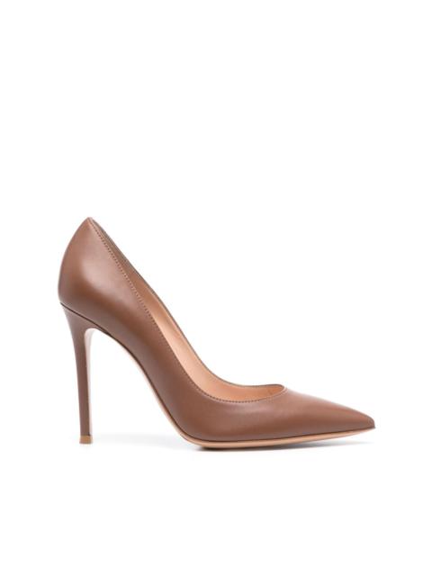 105mm leather pumps