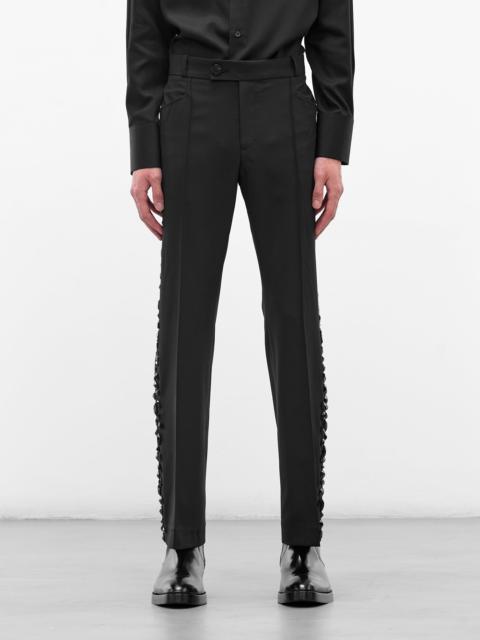 ERNEST W. BAKER Swarovski Crystal Tailored Flare Trousers