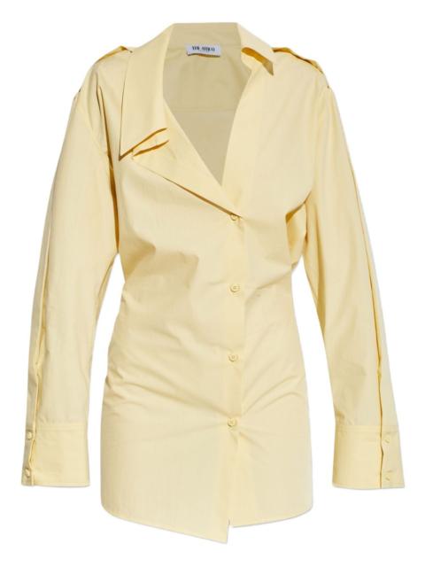 THE ATTICO mini buttoned collared dress
