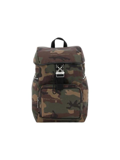 Off-White OFF-WHITE Arrow Tuc Backpack Camouflage Multicolor