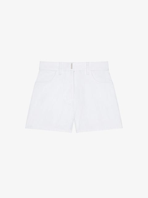 Givenchy SLIM FIT SHORTS IN DENIM