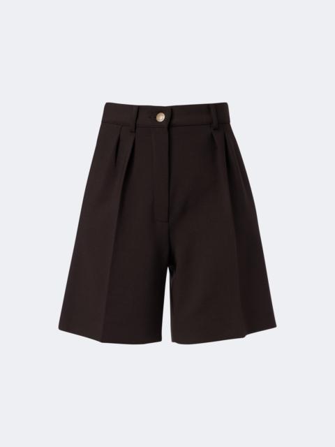 Max Mara Wool-blend Bermuda shorts