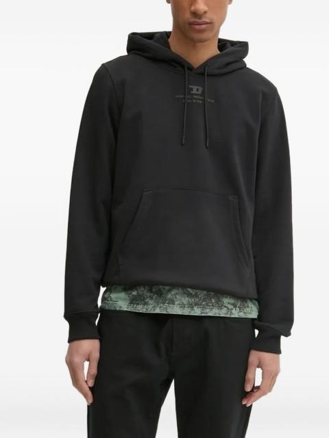 Diesel logo-print hoodie