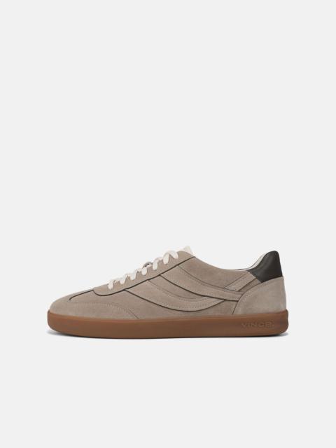 Vince Oasis Contrast-Edge Suede & Leather Sneaker