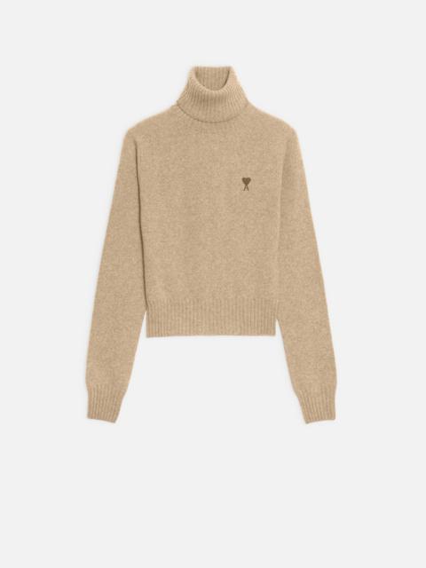 AMI Paris Turtleneck Ami De Coeur Sweater