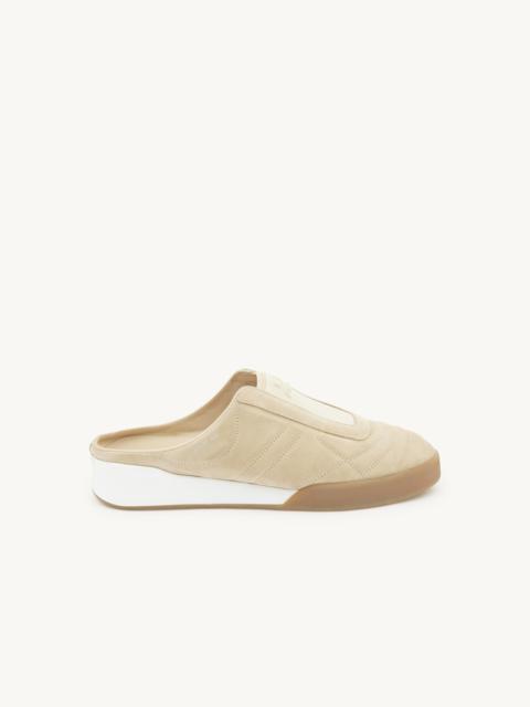 courrèges SUEDE CLUB 02 MULES SNEAKERS