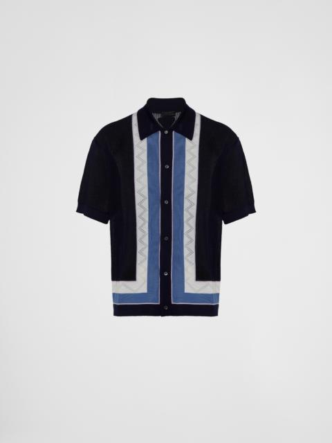 Prada Cashmere polo shirt