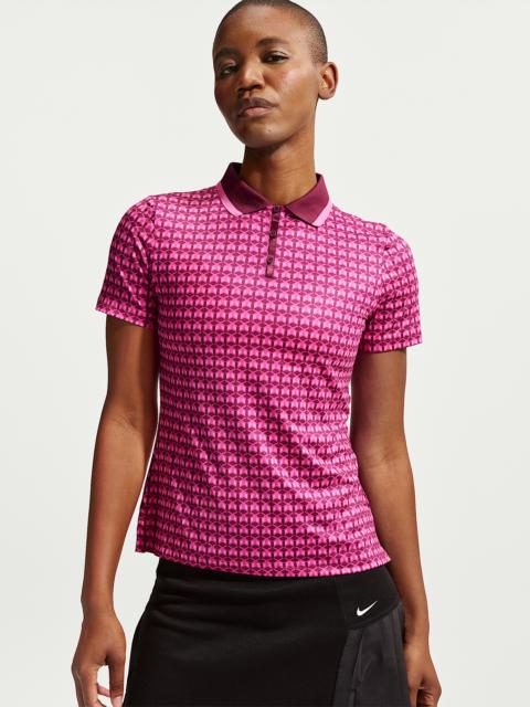 Nike Nike Tour Women's Dri-FIT Short-Sleeve Printed Golf Polo