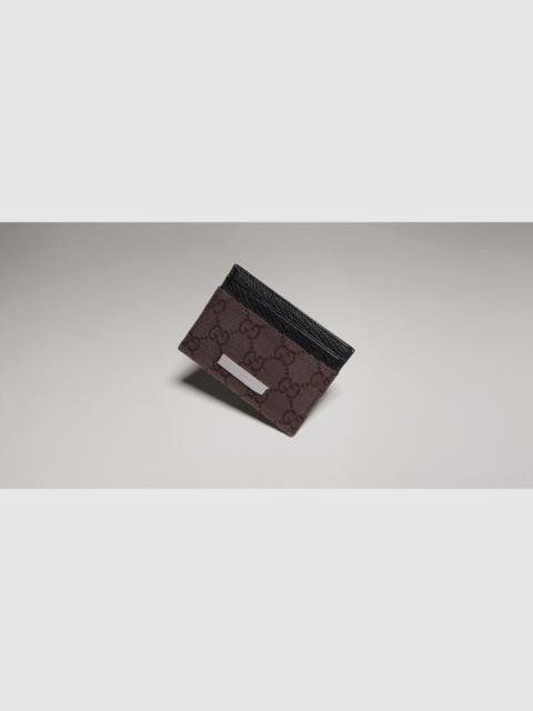 GUCCI Card case with Gucci plaque