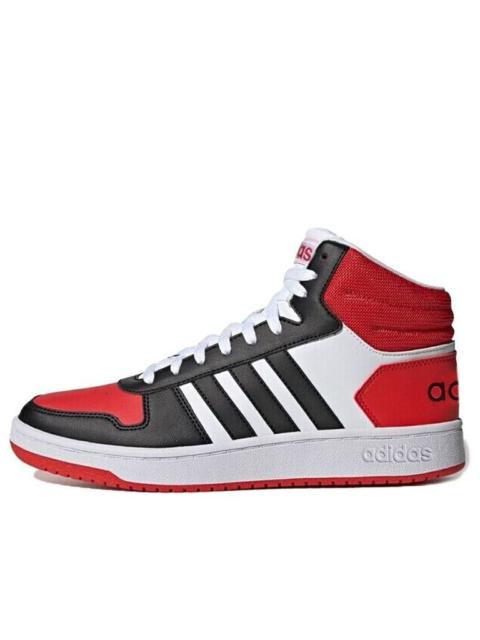 adidas adidas neo Hoops 2.0 Mid 'Black Red' FV2730