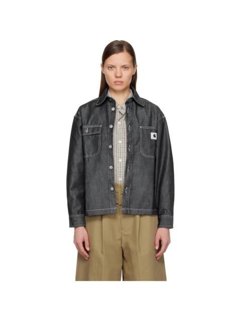 Carhartt Gray Louis Denim Jacket